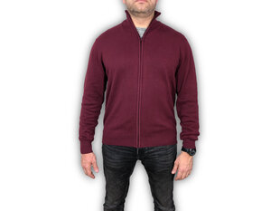 Džemperis ar rāvējslēdzēju Vertigo Premium, sarkans cena un informācija | Vīriešu džemperi | 220.lv