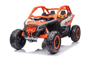 Двухместный электромобиль для детей Buggy DK-CA001, оранжевый цена и информация | Электромобили для детей | 220.lv