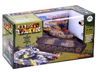 Tālvadības pults kaujas tanks, brūns cena un informācija | Rotaļlietas zēniem | 220.lv