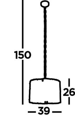 Searchlight piekaramais gaismeklis Alexandra 8405-5SS цена и информация | Lustras | 220.lv