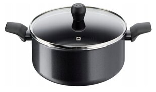 Katls ar vāku Tefal Simple Cook B5564653, 24 cm, 4,6 l цена и информация | Кастрюли, скороварки | 220.lv