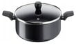 Katls ar vāku Tefal Simple Cook B5564653, 24 cm, 4,6 l cena un informācija | Katli, tvaika katli | 220.lv