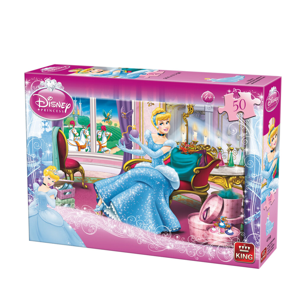 Puzle King Cinderella, 50 d. cena un informācija | Puzles, 3D puzles | 220.lv