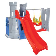 WOOPIE Детская площадка Castle 3in1 Swing Slide 166 см цена и информация | Детские игровые домики | 220.lv