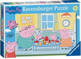 Puzle Ravensburger Peppa Pig 08628, 35 d. cena un informācija | Puzles, 3D puzles | 220.lv