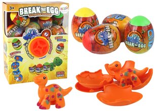 Dinozauru olu komplekts Lean Toys, 12 gab. cena un informācija | Rotaļlietas zēniem | 220.lv