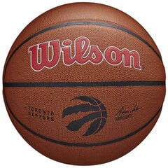 Уилсон Тим Альянс Торонто Рэпторс Болл цена и информация | Баскетбольные мячи | 220.lv
