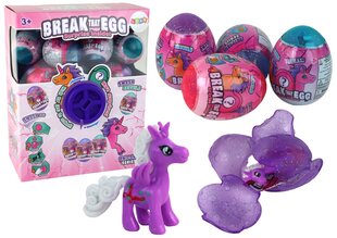 Vienradža olu komplekts Lean Toys, 12 gab. cena un informācija | Rotaļlietas meitenēm | 220.lv