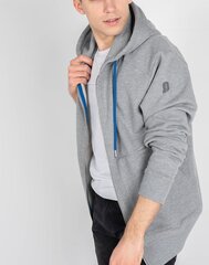 Invicta Толстовка с капюшоном Zip-Hoodie - 4454252/U - Серый меланж  regular fit 4454252/U цена и информация | Мужские толстовки | 220.lv