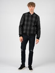 Guess Куртка Andy Bomber - M0BL19WDLY0 - ЧерныйСерыйГрафит  regular fit M0BL19WDLY0 цена и информация | Мужские куртки | 220.lv