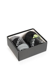 Geox Skarpetki 2-Pack - M9465A TS022 | Man socks - ЧерныйЖелтыйСерый M9465A TS022 | Man socks цена и информация | Мужские носки | 220.lv