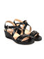 Geox sandales sievietēm D928QA 0436Y, melnas cena un informācija | Sieviešu sandales | 220.lv
