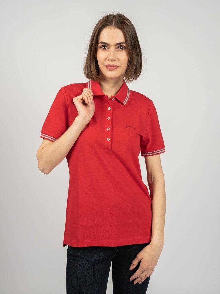 Geox t-krekls sievietēm W1210A/T2649, sarkans cena un informācija | T-krekli sievietēm | 220.lv