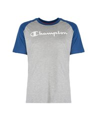 Champion T-krekls vīriešiem 212688, pelēks - цена и информация | Мужские футболки | 220.lv