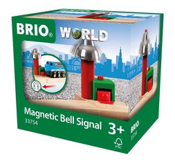 Магнитный сигнал звонка Brio 63375400 цена и информация | Конструктор автомобилей игрушки для мальчиков | 220.lv