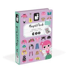 Magnētiskā puzle Kostīmi Meitenes Magnetibook Janod цена и информация | Развивающие игрушки | 220.lv