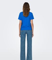 JDY sieviešu t-krekls 15292431*03, zils cena un informācija | T-krekli sievietēm | 220.lv
