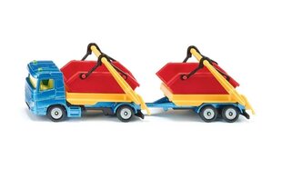 Грузовик с контейнером и прицепом цена и информация | Конструктор автомобилей игрушки для мальчиков | 220.lv