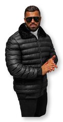 Мужская куртка 80 г 339633 01, черная/тёмно-серая цена и информация | Мужские куртки | 220.lv