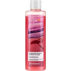 Dušas želeja Avon Flamingo sunset sievietēm, 250ml cena un informācija | Dušas želejas, eļļas | 220.lv