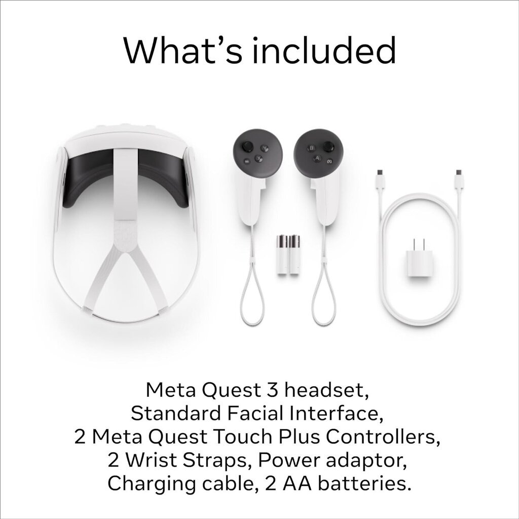 Virtuālās realitātes brilles Meta Quest 3 VR 512 GB cena un informācija | VR brilles | 220.lv