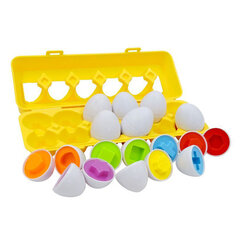 Пазл - Яйца, 12 шт цена и информация | Развивающие игрушки | 220.lv