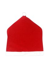 Ziemassvētku krēsla pārvalki, 4 gab., Electronics-47, 60x50 cm, sarkani cena un informācija | Mēbeļu pārvalki | 220.lv