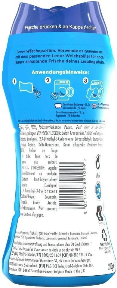 Veļas smaržas aromatizētājs Lenor Frisch, 210g cena un informācija | Veļas mazgāšanas līdzekļi | 220.lv