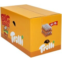 Želejas kofektes Trolli Big Burger, 24gab x 50g cena un informācija | Saldumi | 220.lv