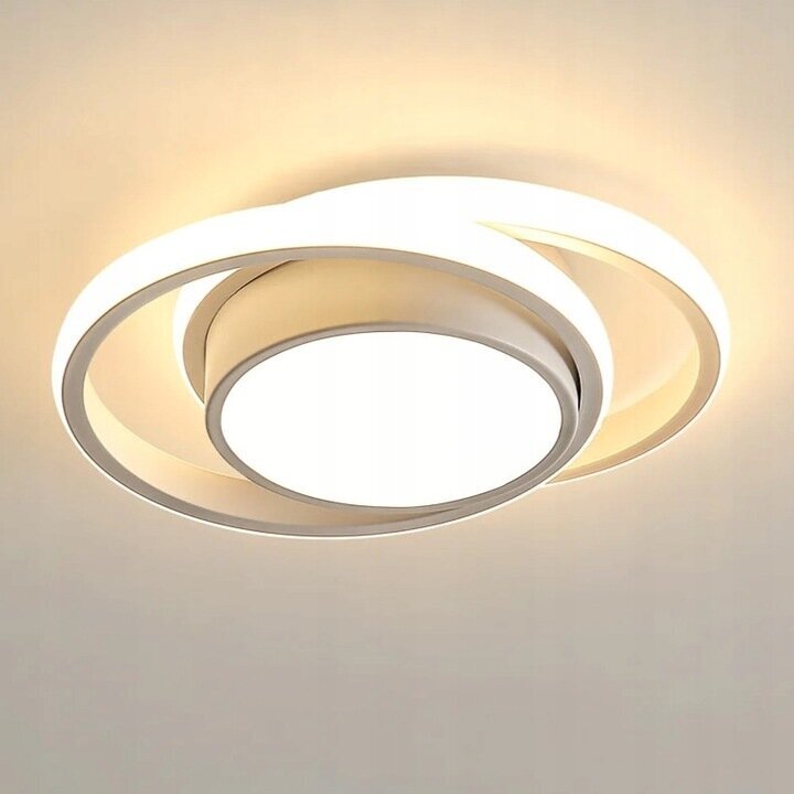 Griestu lampa Zaxer LED balta cena un informācija | Griestu lampas | 220.lv