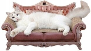 Kaķu skrāpēšanas Zaxer dīvāns 59x31x26 cm cena un informācija | Kaķu mājas, nagu asināmie | 220.lv