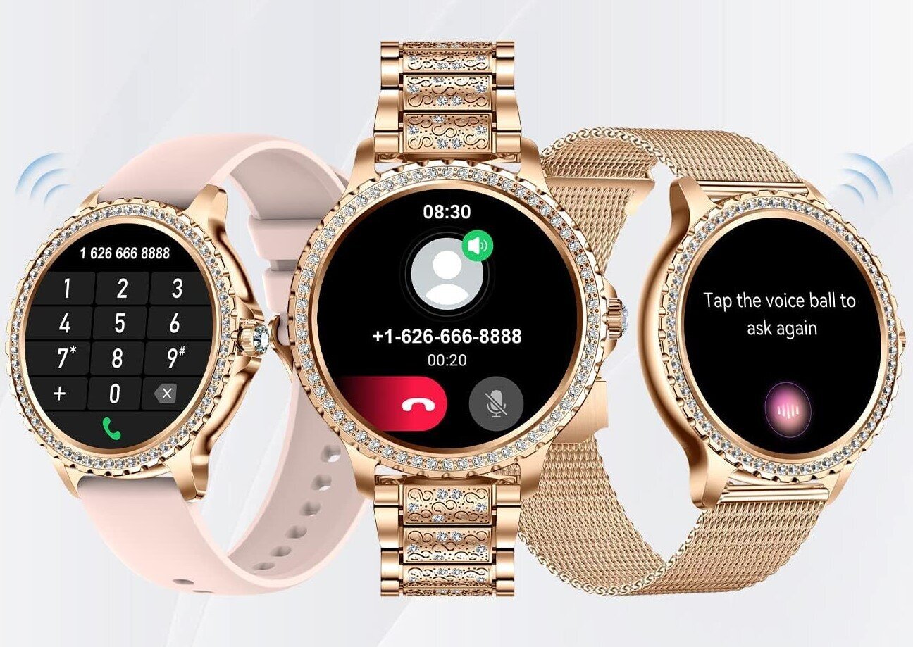 Zaxer ZI58 Gold Cyrkonie cena un informācija | Viedpulksteņi (smartwatch) | 220.lv