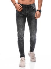 мужские джинсы p1438 - черные цена и информация | Мужские джинсы | 220.lv