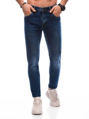 мужские джинсы p1432 - синие цена и информация | Мужские джинсы | 220.lv
