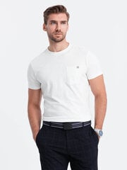 T-krekls vīriešiem Ombre Clothing, balts цена и информация | Мужские футболки | 220.lv