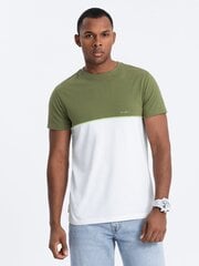 T-krekls vīriešiem Ombre Clothing, zaļš cena un informācija | Vīriešu T-krekli | 220.lv