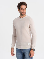 Džemperis vīriešiem Ombre Clothing, bēšs cena un informācija | Vīriešu džemperi | 220.lv