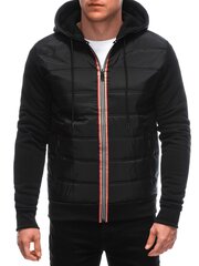 куртка мужская межсезонная c620 - черная цена и информация | Мужские куртки | 220.lv