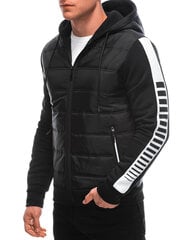куртка мужская межсезонная c620 - черная цена и информация | Мужские куртки | 220.lv