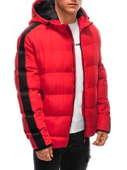 куртка зимняя стеганая мужская - красная v2 em-jahp-0101 цена и информация | Мужские куртки | 220.lv