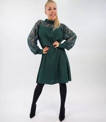 Женское элегантное кружевное платье миди А-силуэта цена и информация | Платья | 220.lv