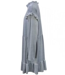 Приталенное платье BSL, серое  цена и информация | Платья | 220.lv