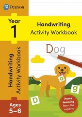 Pearson Learn at Home Handwriting Activity Workbook Year 1 цена и информация | Книги для подростков и молодежи | 220.lv