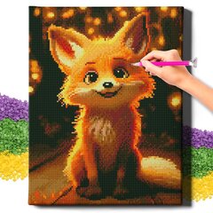 Алмазная Мозаика на Раме Лисенок 5D Diamond Painting Oh Art! 30x40 cm цена и информация | Алмазная мозаика | 220.lv