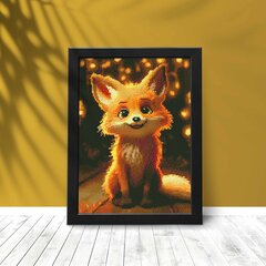 Алмазная Мозаика на Раме Лисенок 5D Diamond Painting Oh Art! 30x40 cm цена и информация | Алмазная мозаика | 220.lv