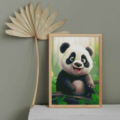 Dimantu mozaīka 5D Diamond Painting Oh Art! Panda, 30x40 cm cena un informācija | Dimantu mozaīkas | 220.lv