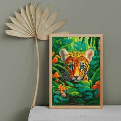 Алмазная Мозаика на Раме Тигренок 5D Diamond Painting Oh Art! 30x40 cm цена и информация | Алмазная мозаика | 220.lv