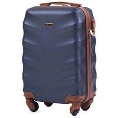 Синий небольшой чемодан для ручной клади ALBATROSS цена и информация | Чемоданы, дорожные сумки | 220.lv