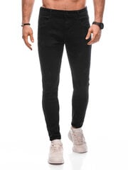 мужские джинсы p1443 - черные цена и информация | Мужские джинсы | 220.lv