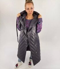 Veste sievietēm Veste 13418-J, pelēka cena un informācija | Sieviešu vestes | 220.lv